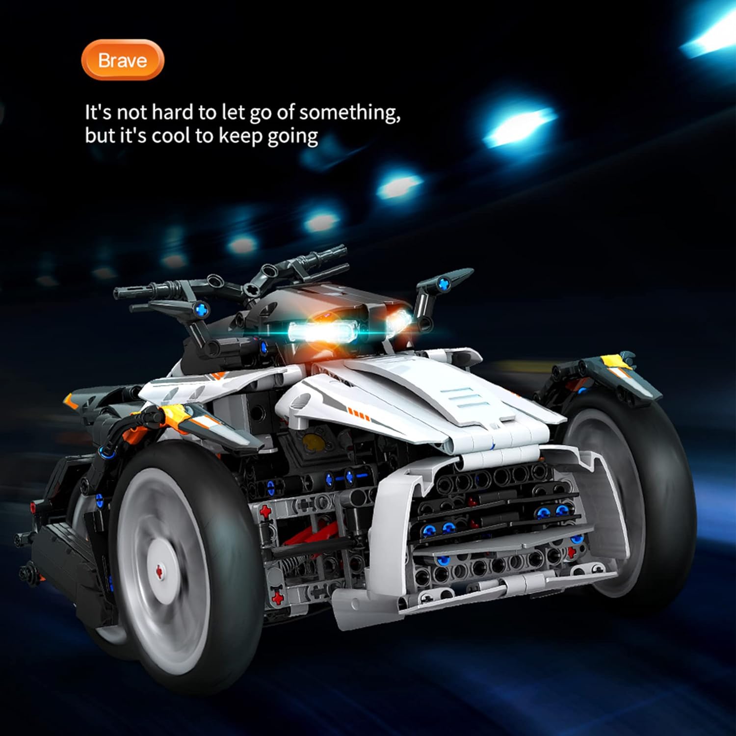 Remote Control Motorcycle Blocks