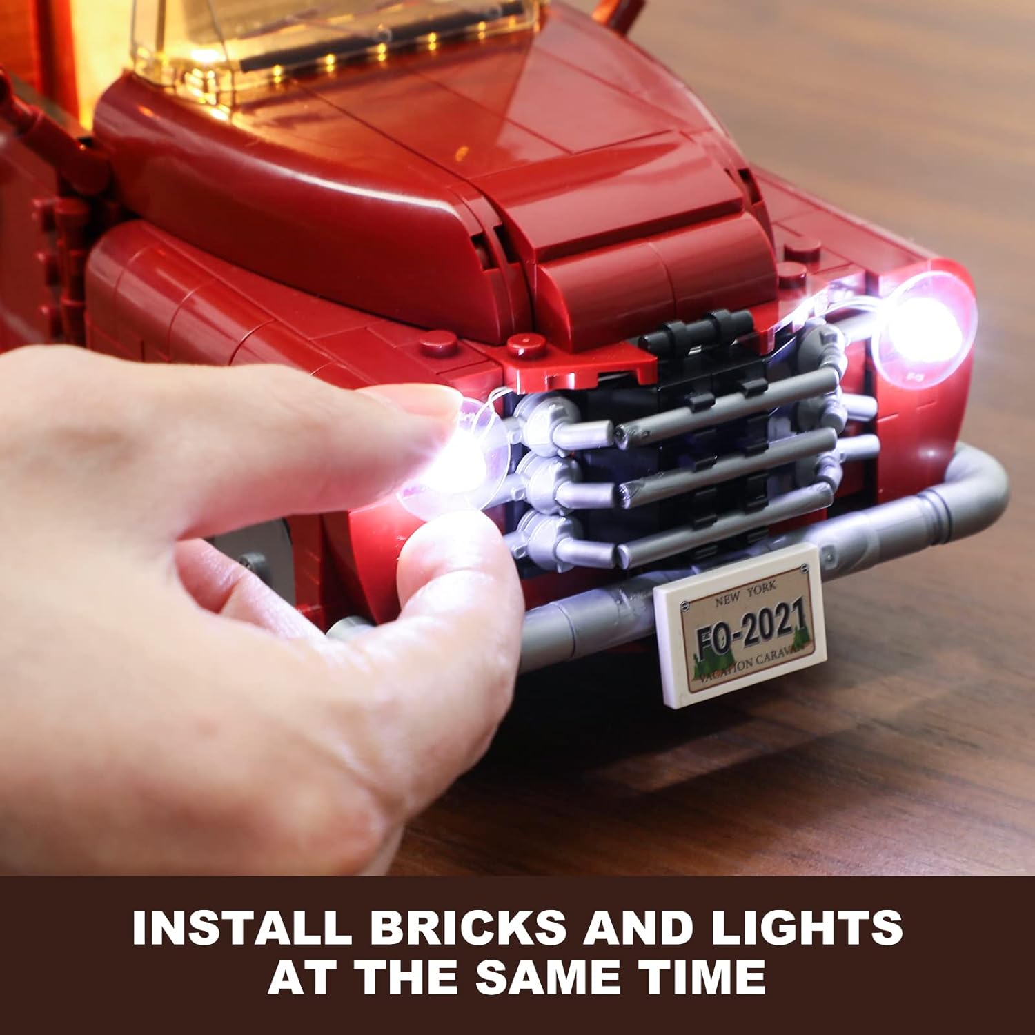 Camping RV Building Block Set