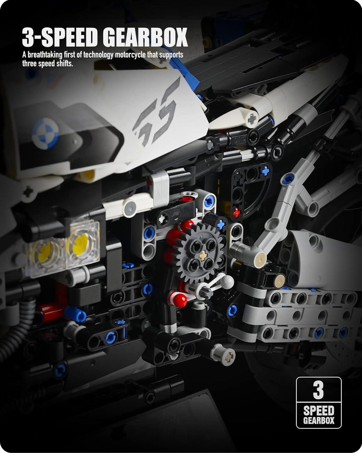 R125 GX Motorcycle Building Blocks