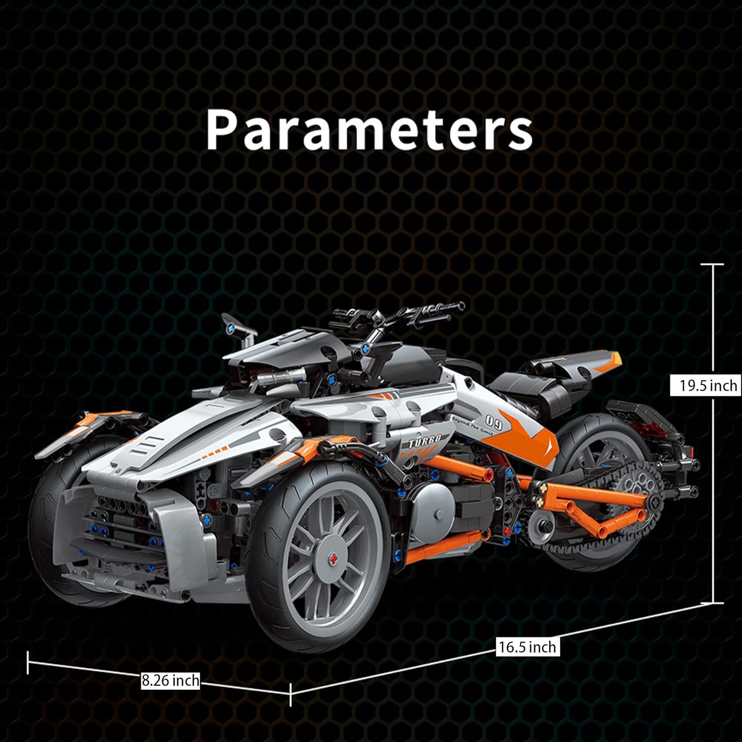 Remote Control Motorcycle Blocks