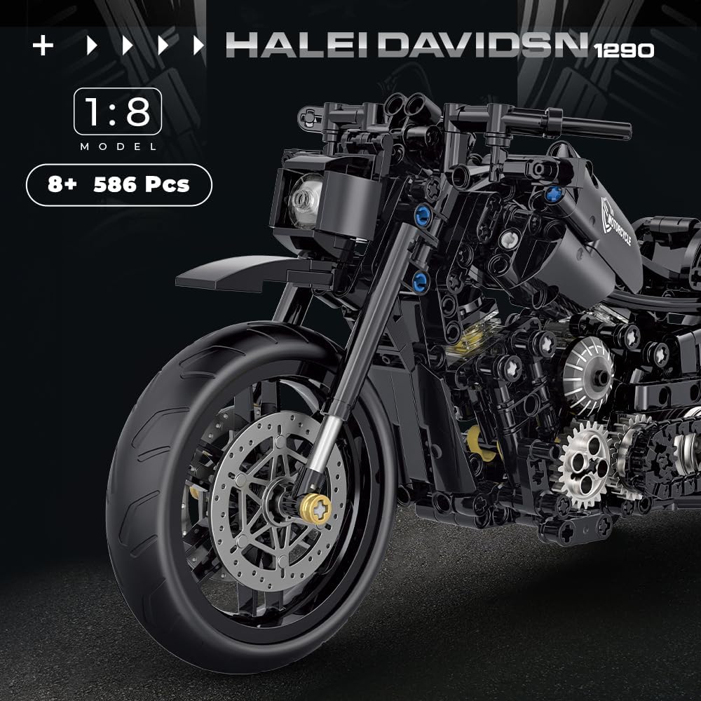 Motorcycle Building Block Set