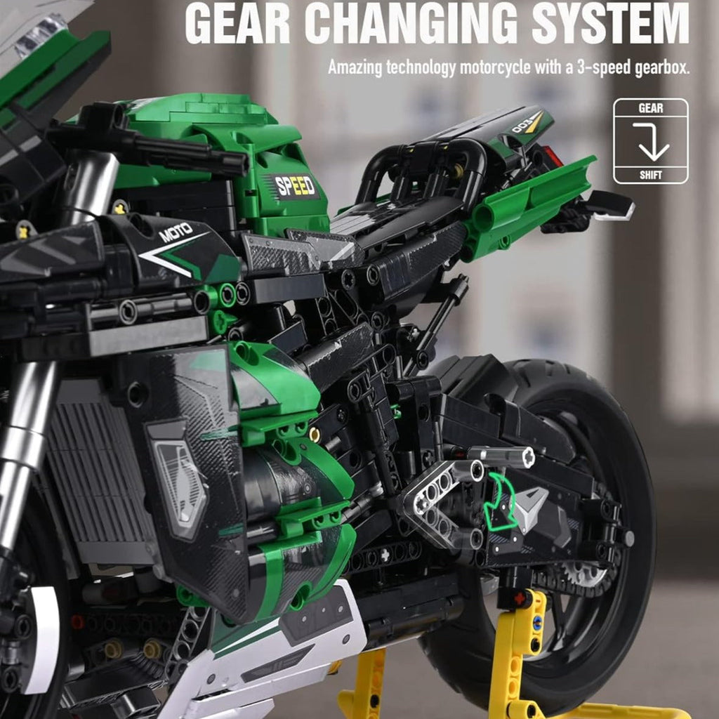 H2 SX Motorcycle Building Blocks