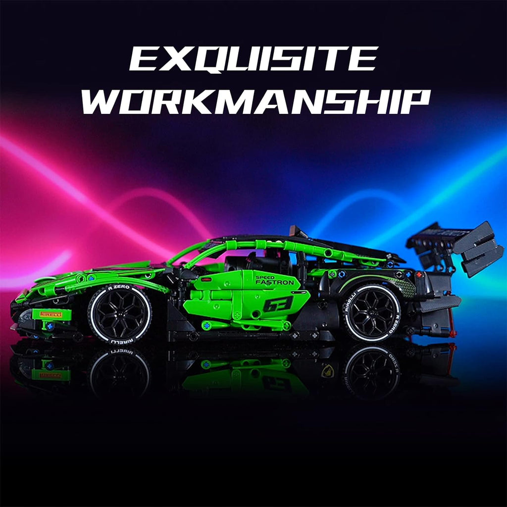 Lambo Sports Car Building Blocks
