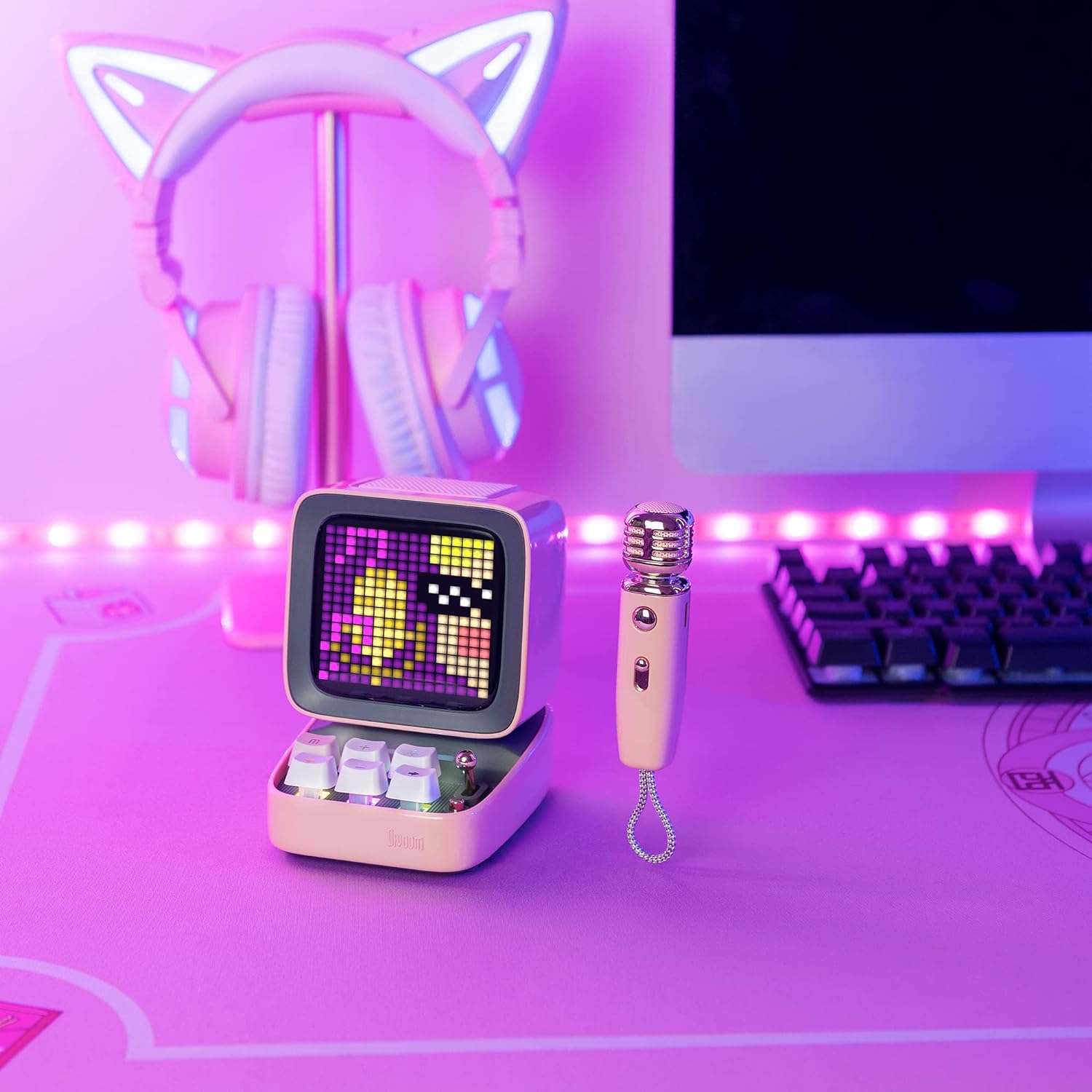 Bluetooth Speaker with Karaoke Mic