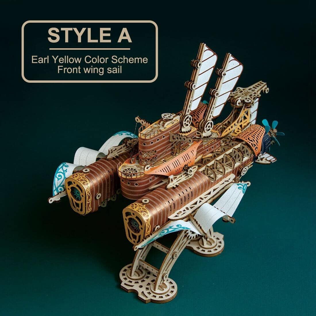 3D Fantasy Spaceship Puzzle