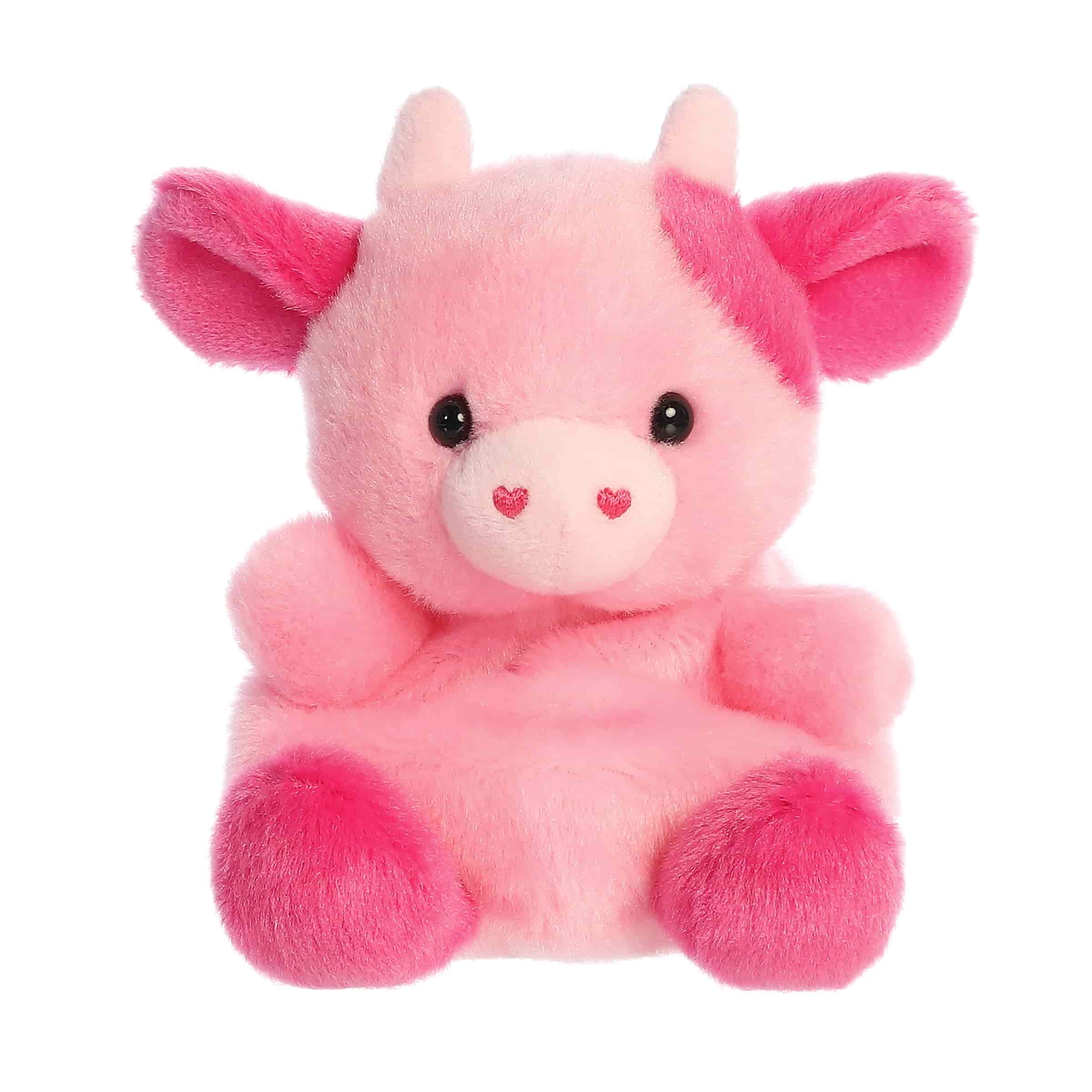 '- Palm Pals - 5" Blossom Pink Cow
