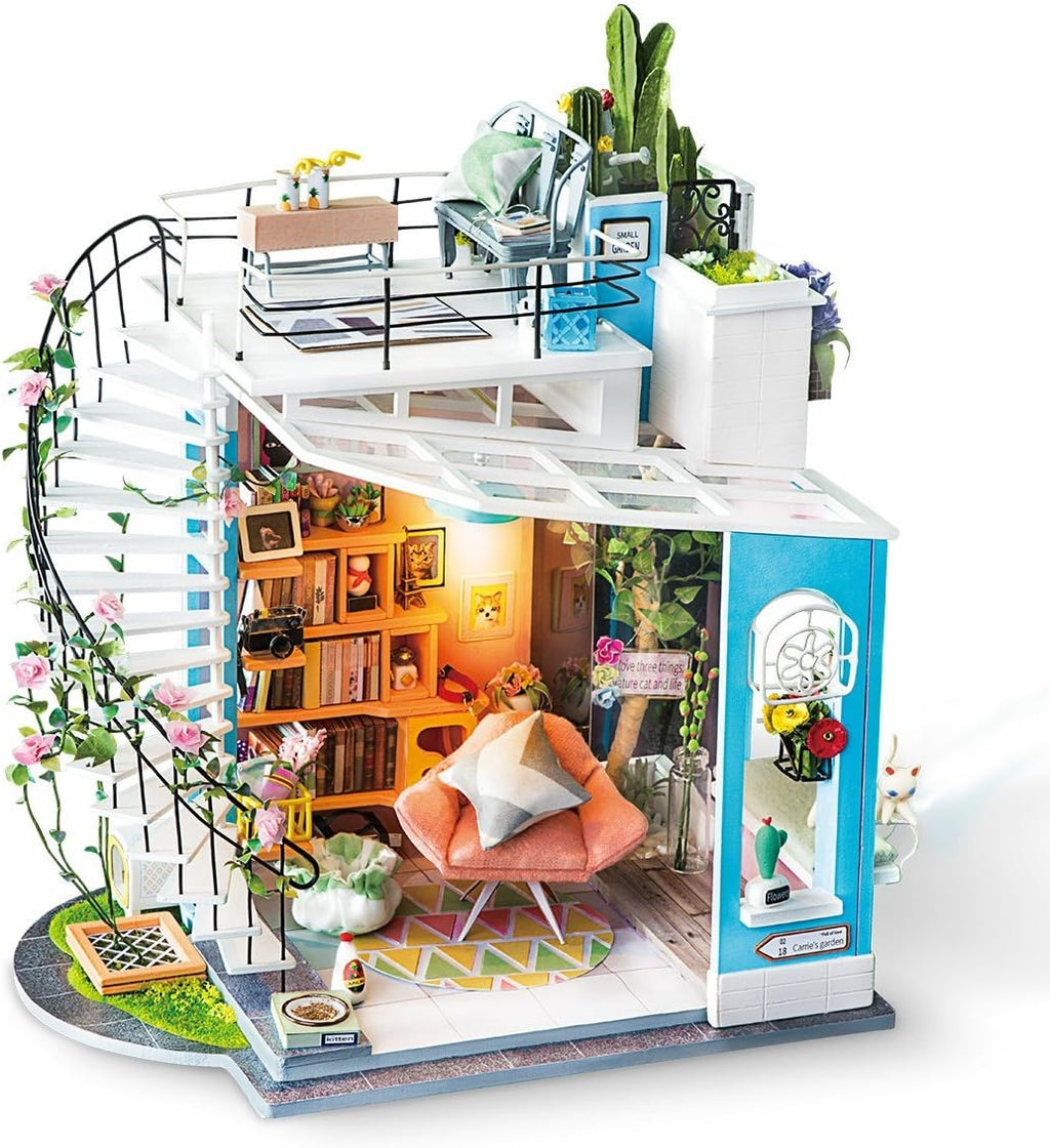 DIY Miniature Dollhouse Room Kit
