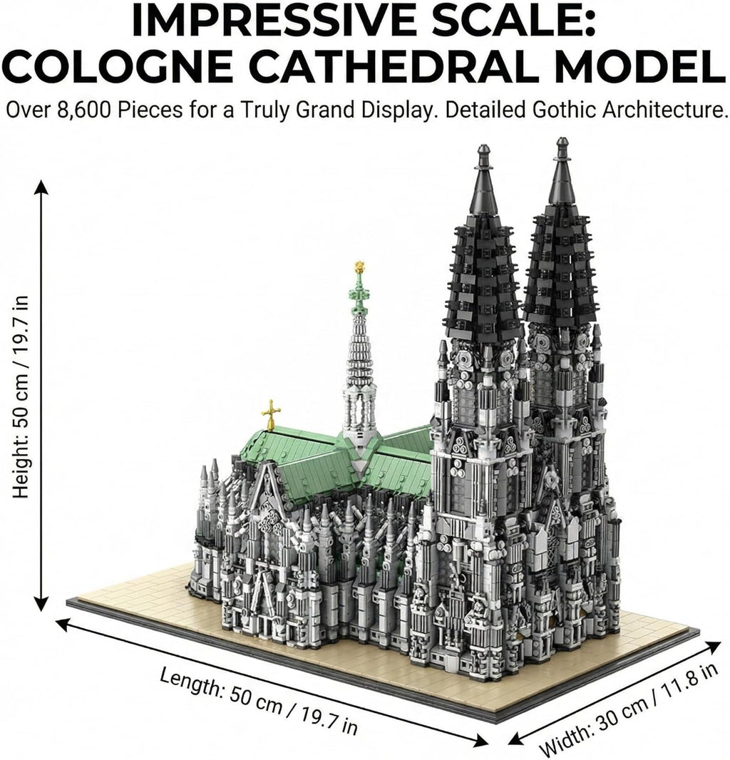 Cologne Cathedral Building Blocks