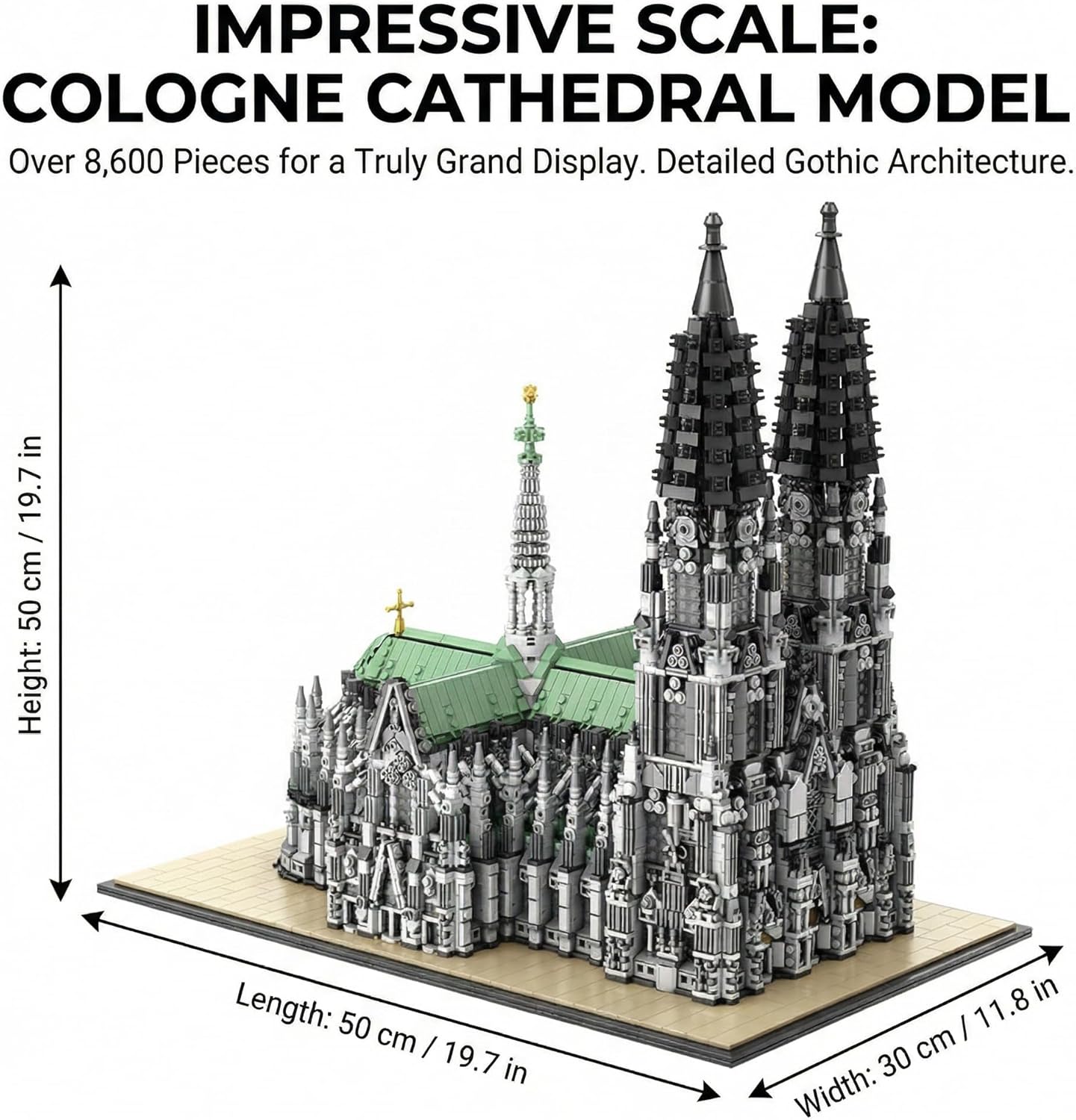Cologne Cathedral Building Blocks