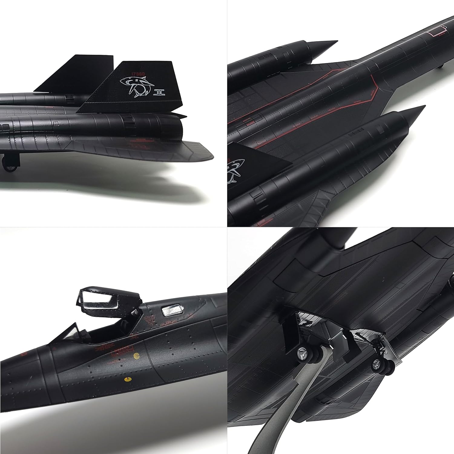 SR-71 Blackbird 1:72 Metal Model