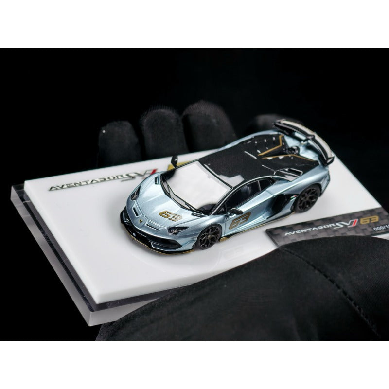 1:64 Aventador SVJ Resin Model