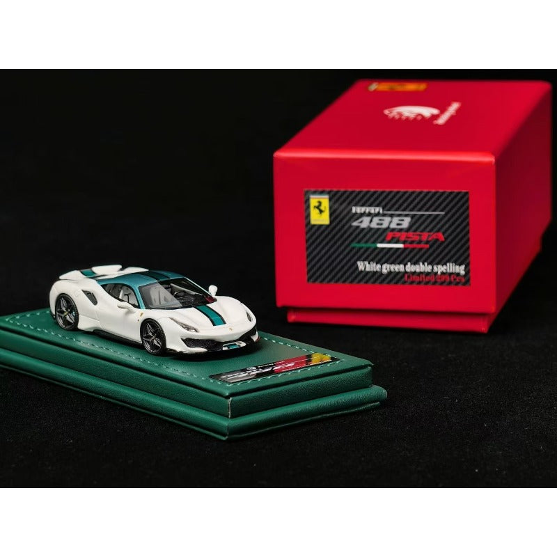 488 Pista Resin Car Model