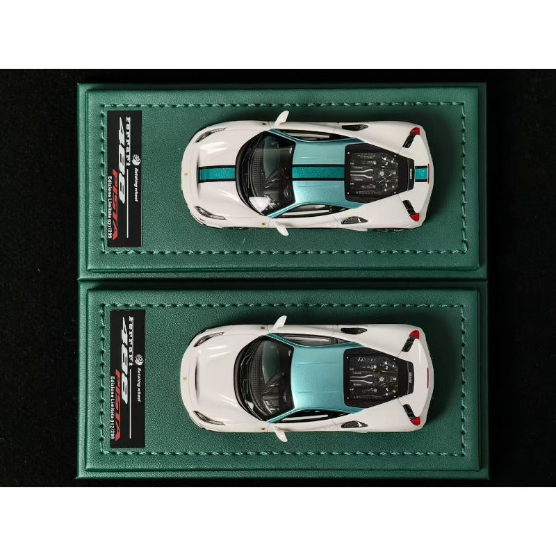488 Pista Resin Car Model
