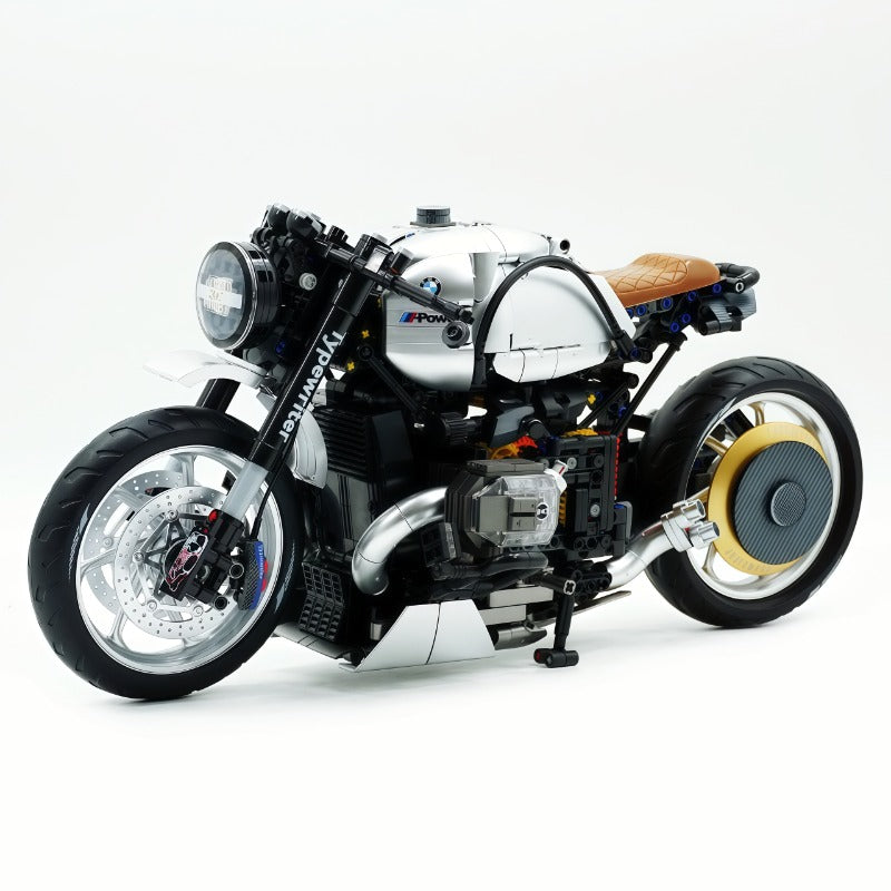 1:5 BMW Motorcycle Model (Silver)