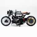 1:5 BMW Motorcycle Model (Silver)