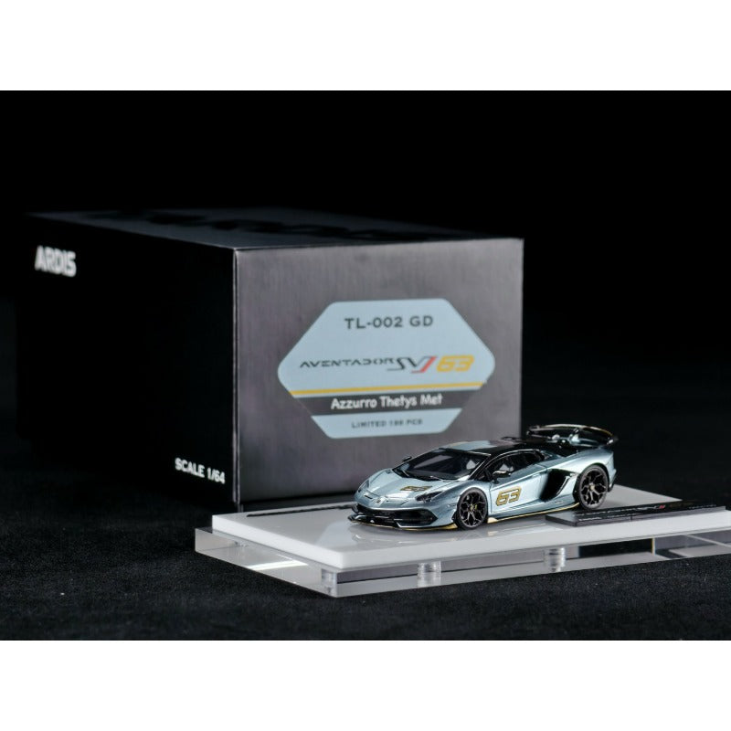 1:64 Aventador SVJ Resin Model