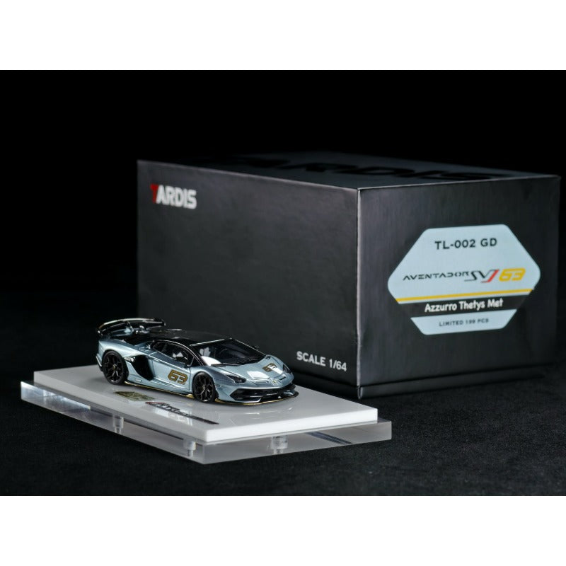 1:64 Aventador SVJ Resin Model