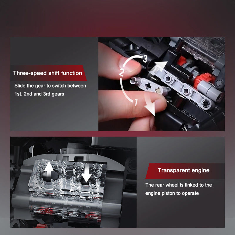 1:6 Suzuki Blade Building Blocks