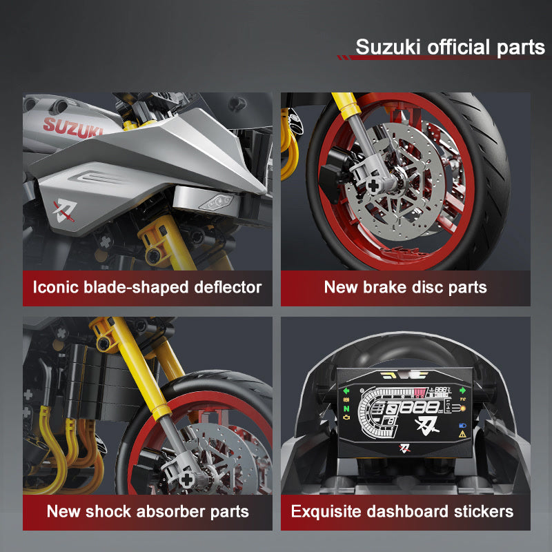 1:6 Suzuki Blade Building Blocks