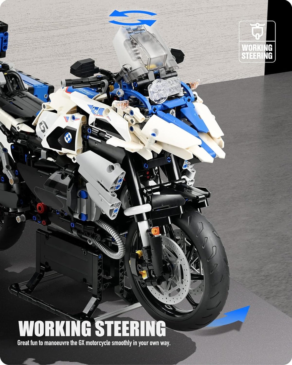 R125 GX Motorcycle Building Blocks