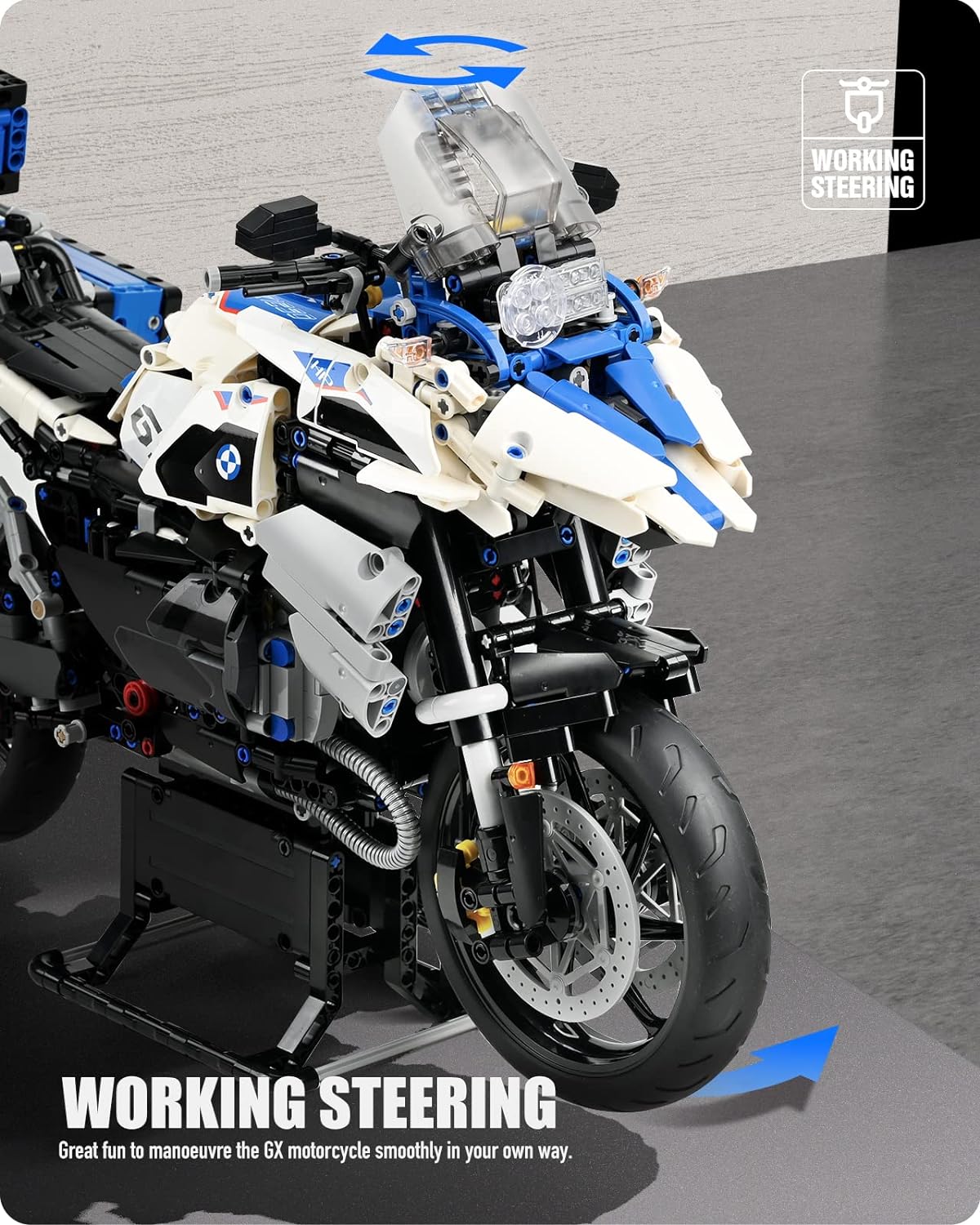 R125 GX Motorcycle Building Blocks