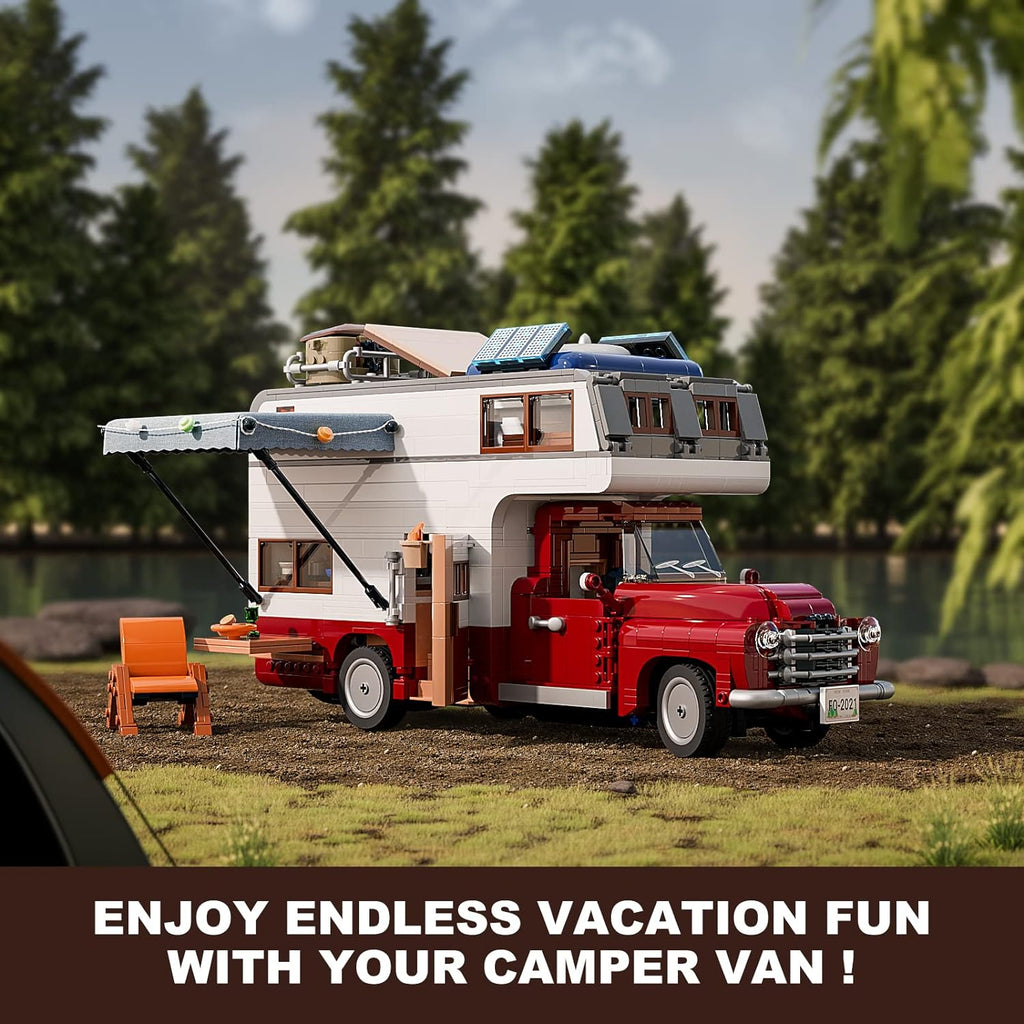 Camping RV Building Block Set