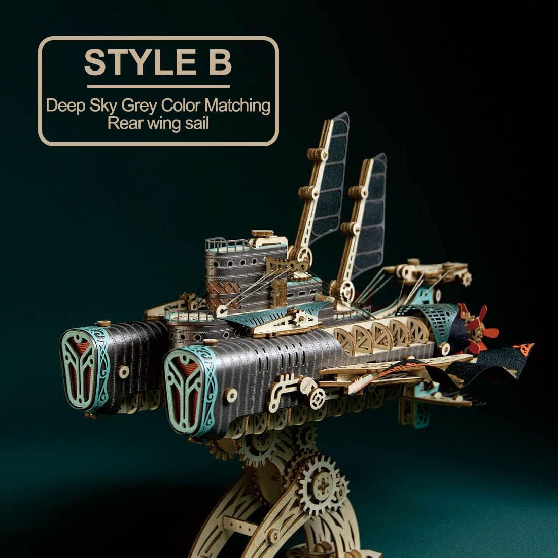 3D Fantasy Spaceship Puzzle