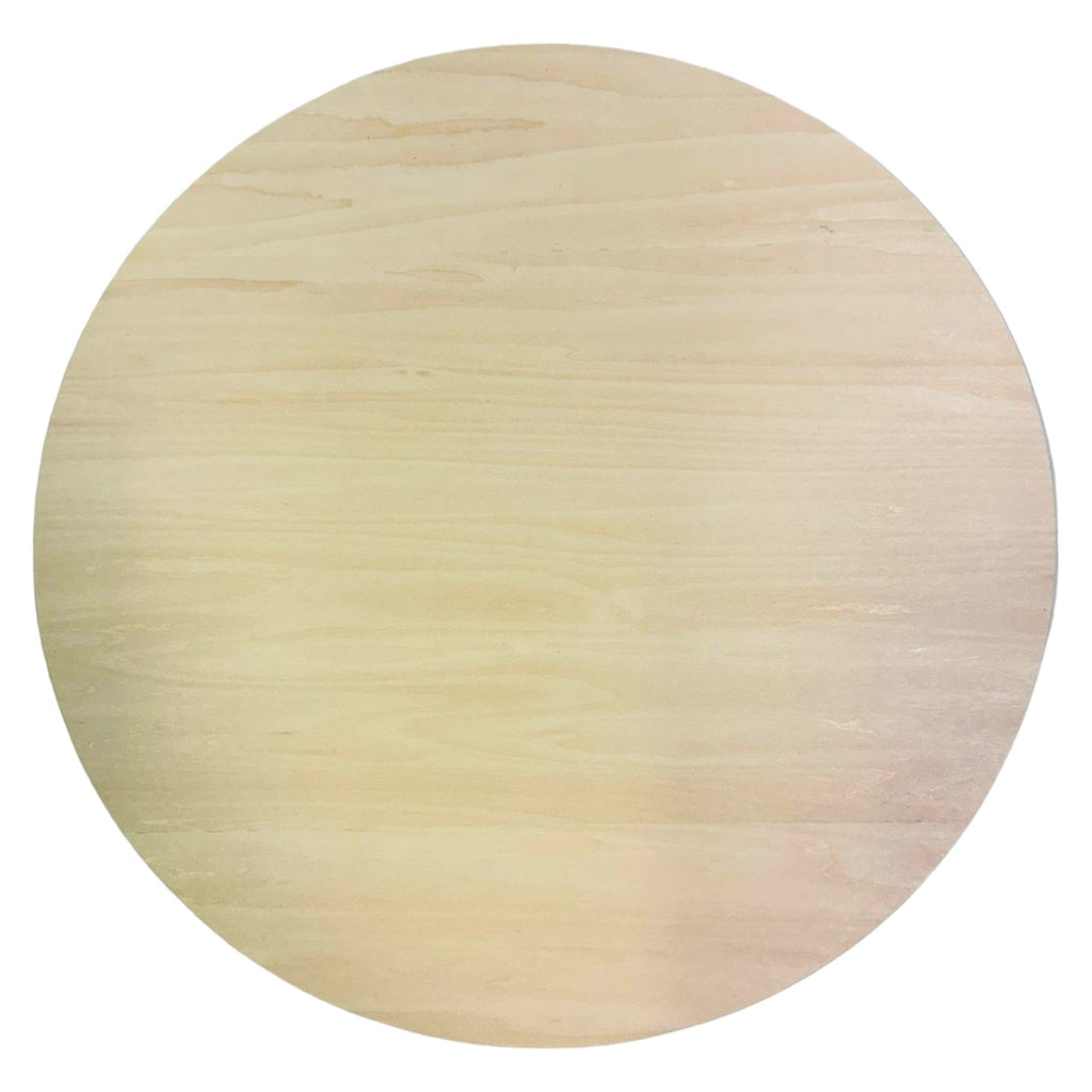 Wooden Circle Base Plate for Building – 16" Diameter | Open-Ended Play Platform
