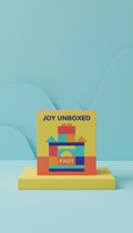 Building blocks set with bold colors