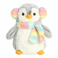 '- PomPom Penguin - 9" Pompom Muffs & Scarf