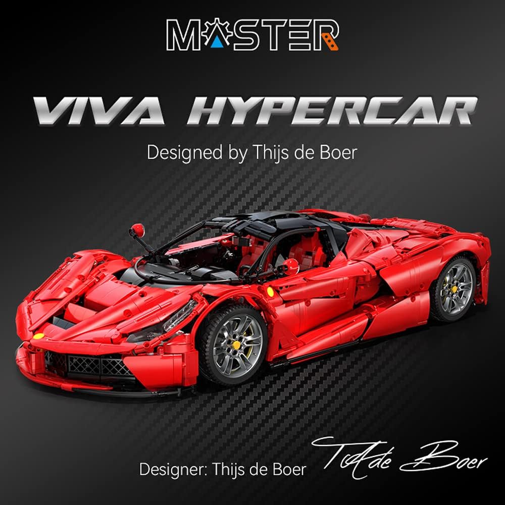 1:8 Sports Car Building Set