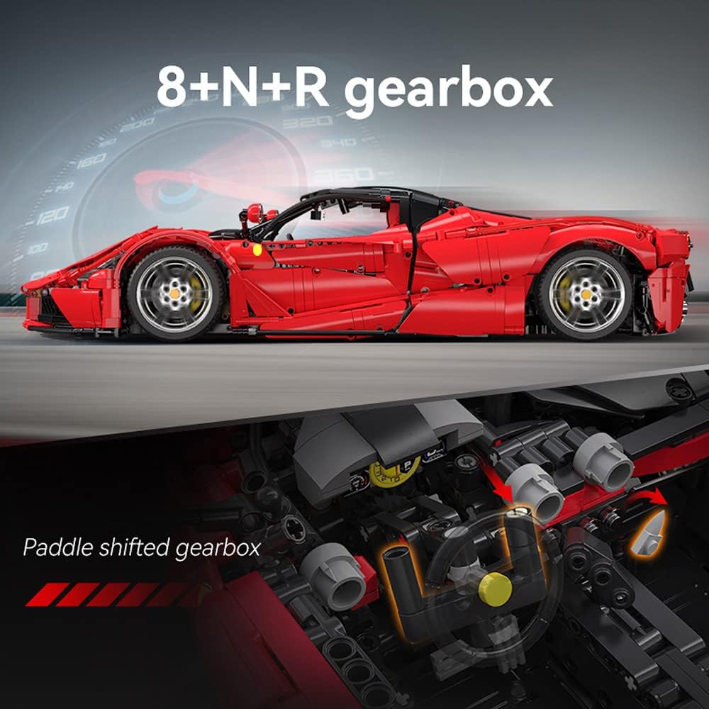 1:8 Sports Car Building Set