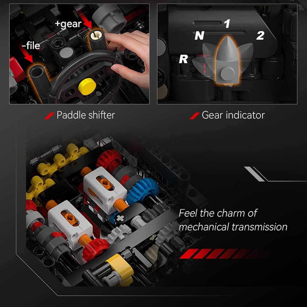 1:8 Sports Car Building Set