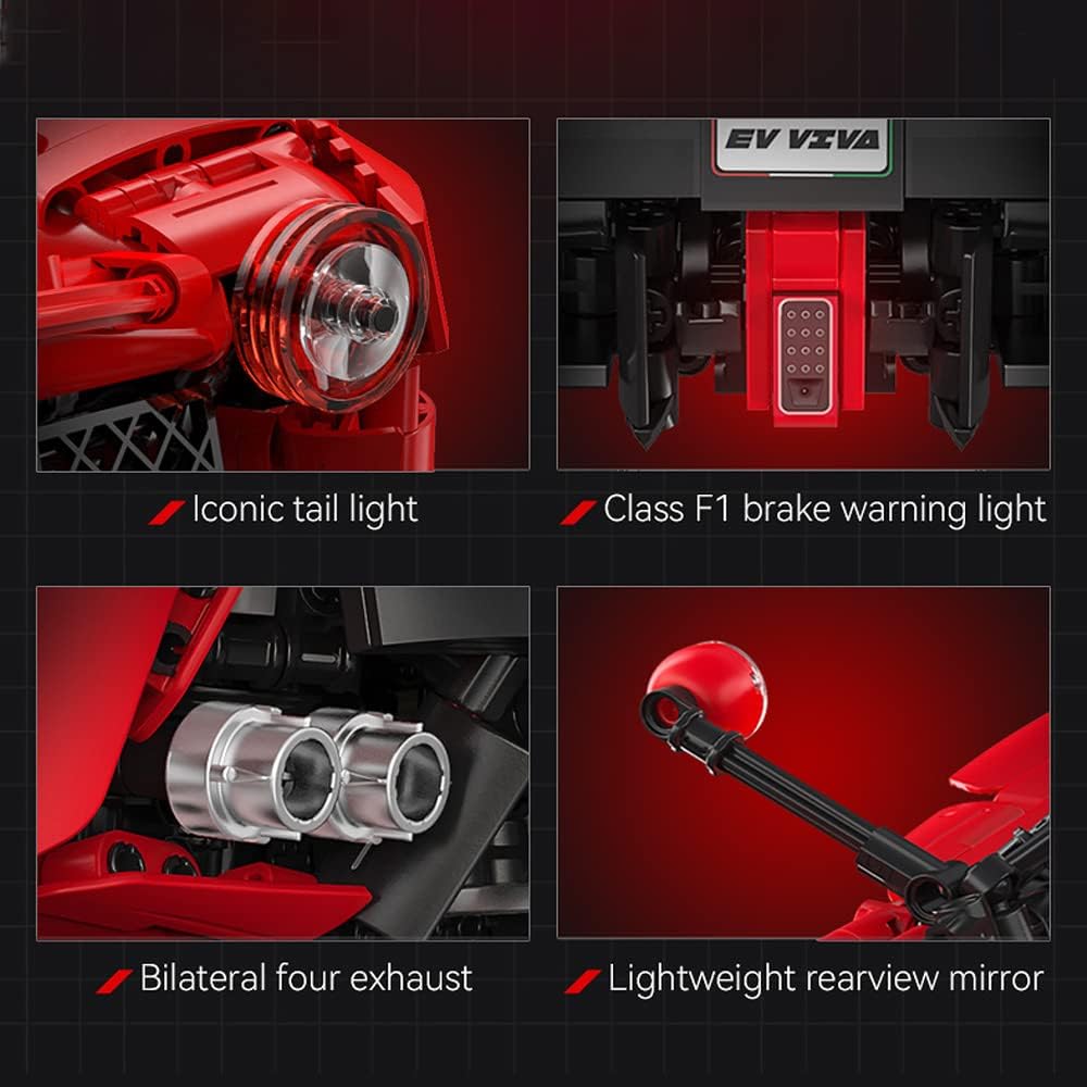 1:8 Sports Car Building Set