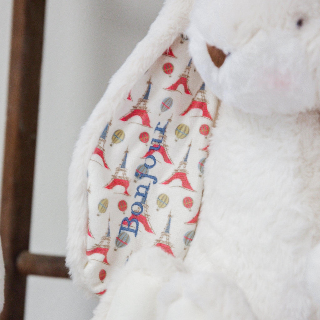 City of Love - Schwarz Sweet 16" Floppy Nibble Bunny