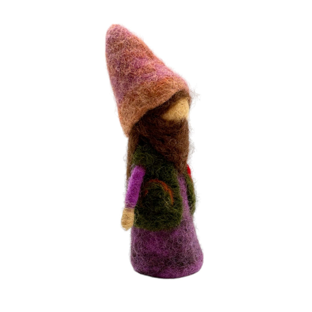 Handmade in Nepal 100% Wool Felt Foods Play Set for Pretend Cooking and Farmer's Market Play