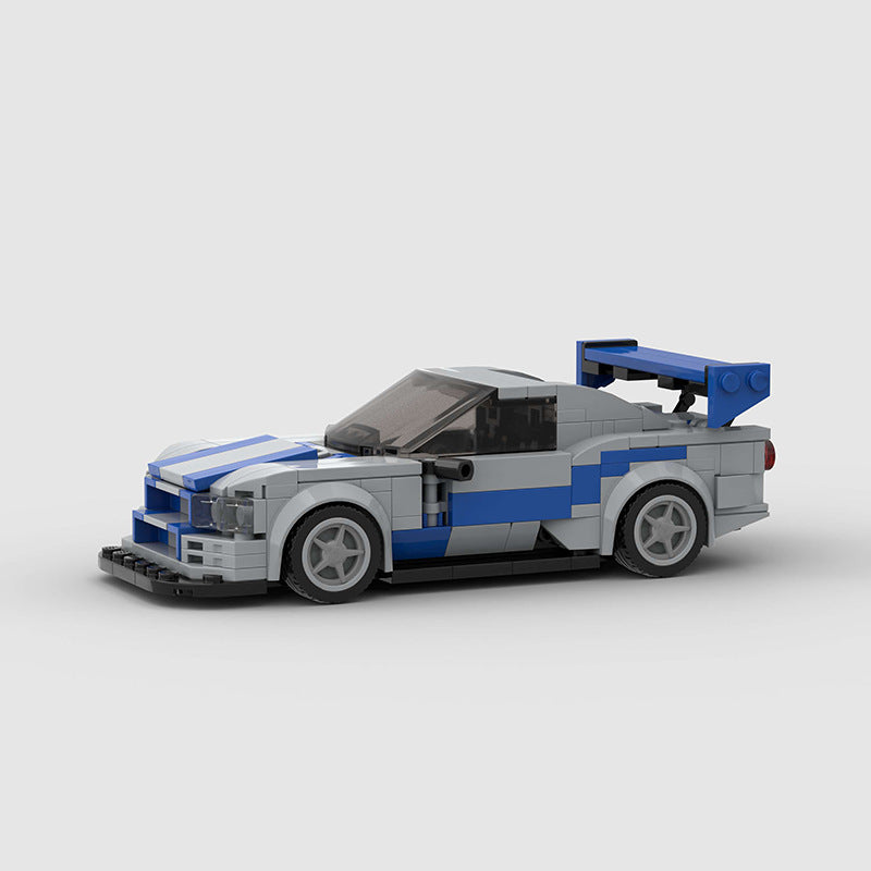 Nissan Skyline R34 Building Set