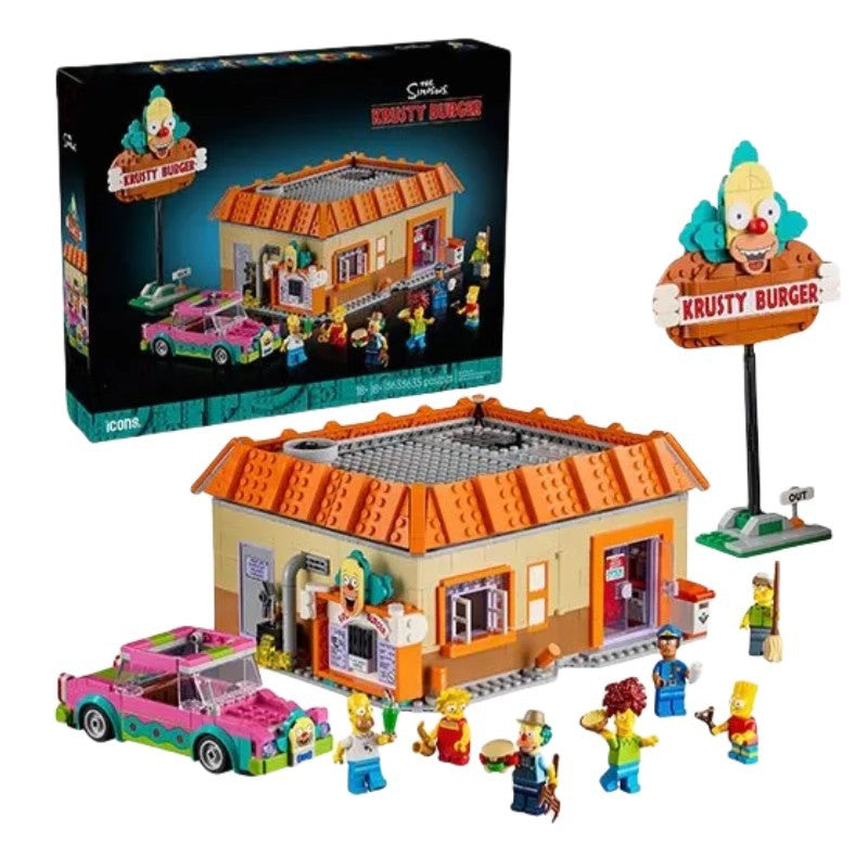 Krusty Burger Building Set