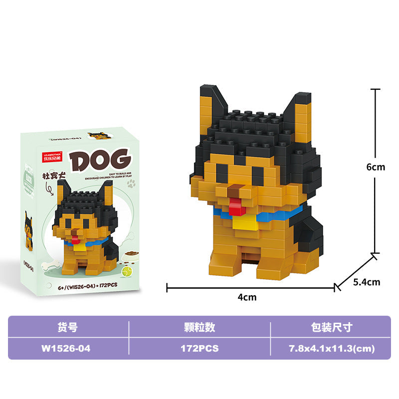Mini Cat Animal Building Set