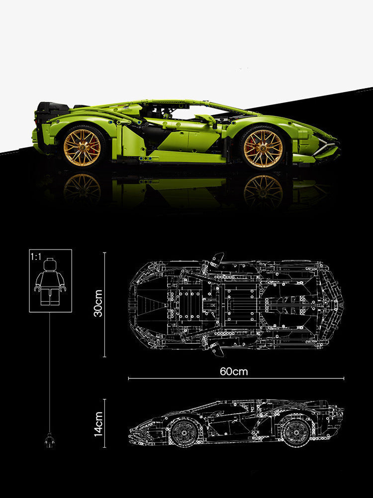 Lamborghini Supercar Building Set