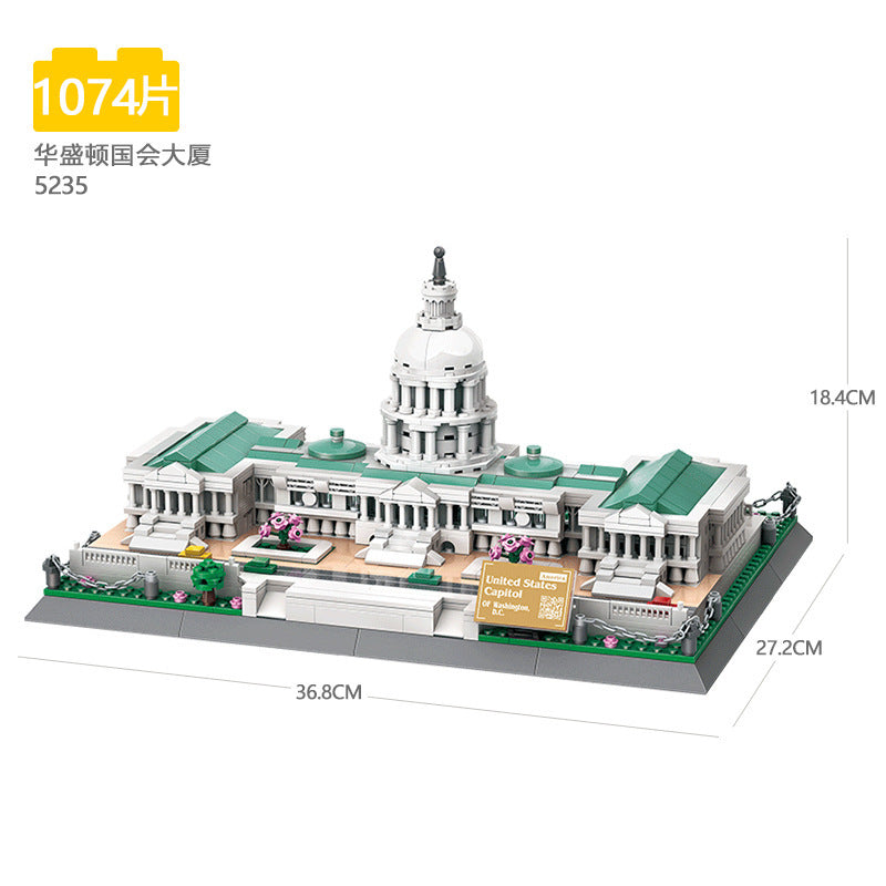 Tiananmen Architecture Building Set