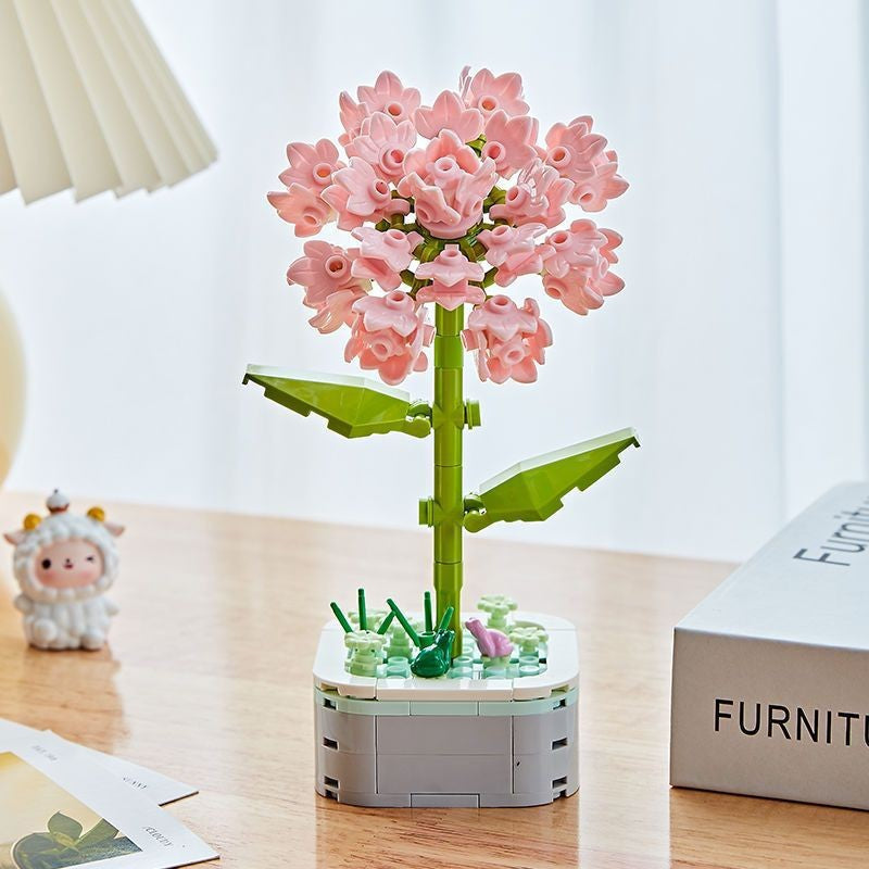 Rose Bouquet Building Set