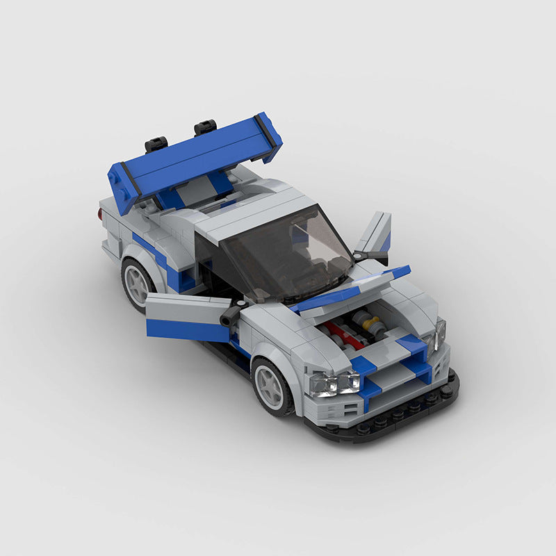 Nissan Skyline R34 Building Set