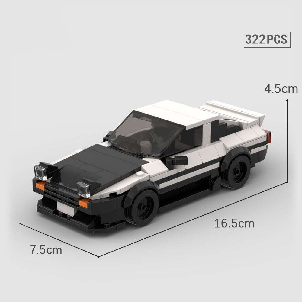 Toyota AE86 Initial D Building Set