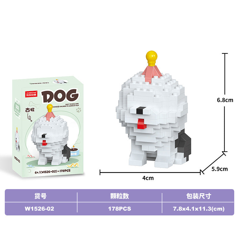Mini Cat Animal Building Set