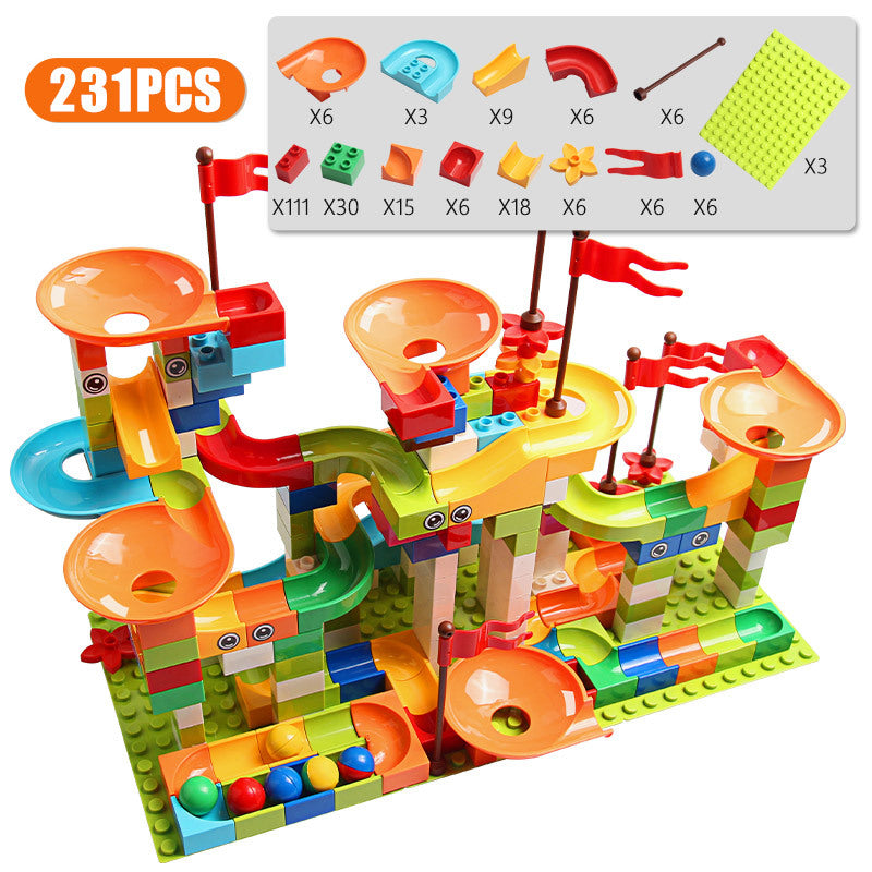 Ball Slide Track Building Set