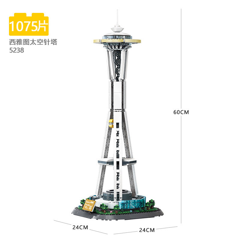 Tiananmen Architecture Building Set