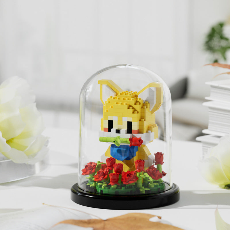 Rose Bouquet Building Set