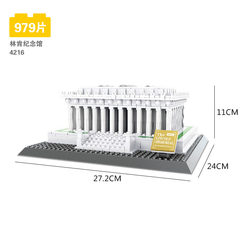 Tiananmen Architecture Building Set