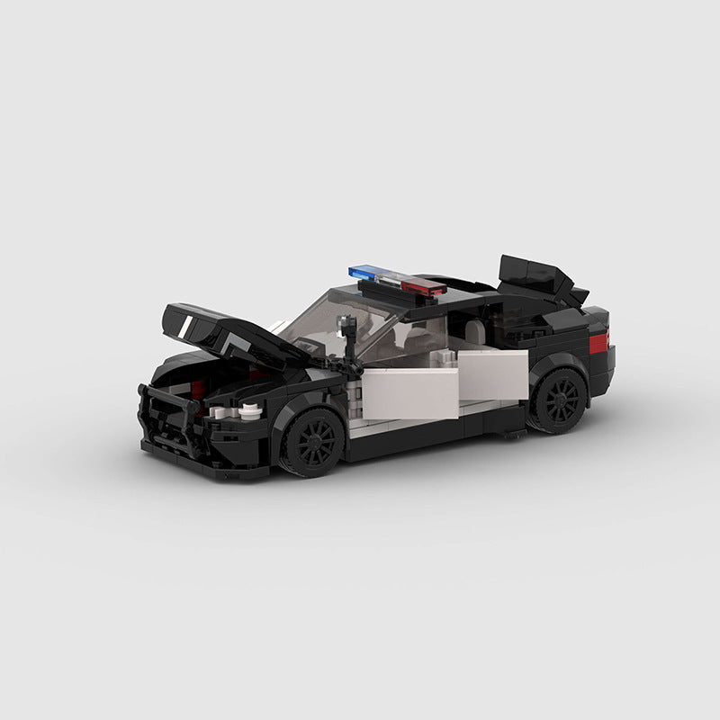 BMW M5 Police Car Building Set